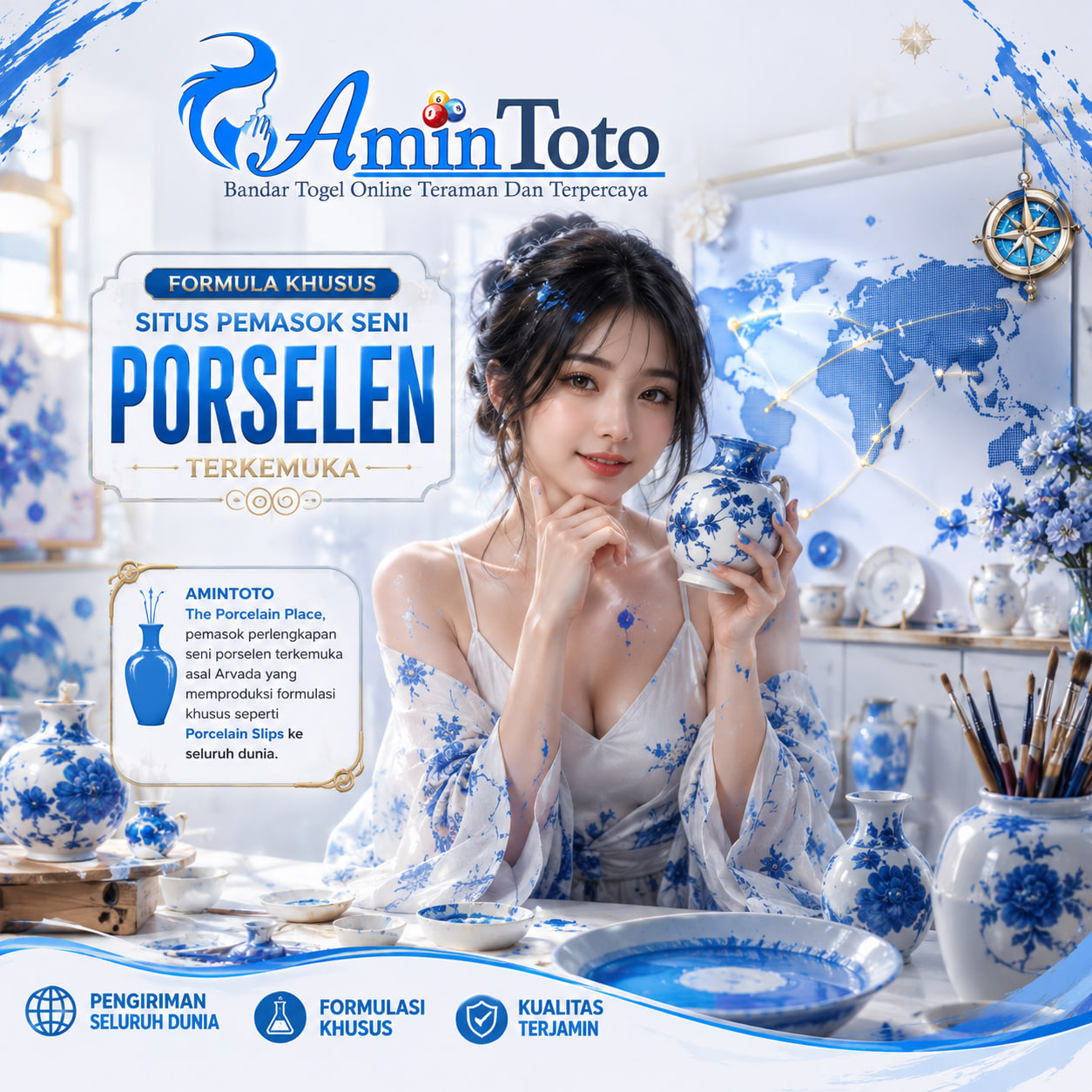Thumbnail 1 of 3, Poster, AMINTOTO | Formula Khusus Situs Pemasok Seni Porselen Terkemuka designed and sold by AMINTOTO.